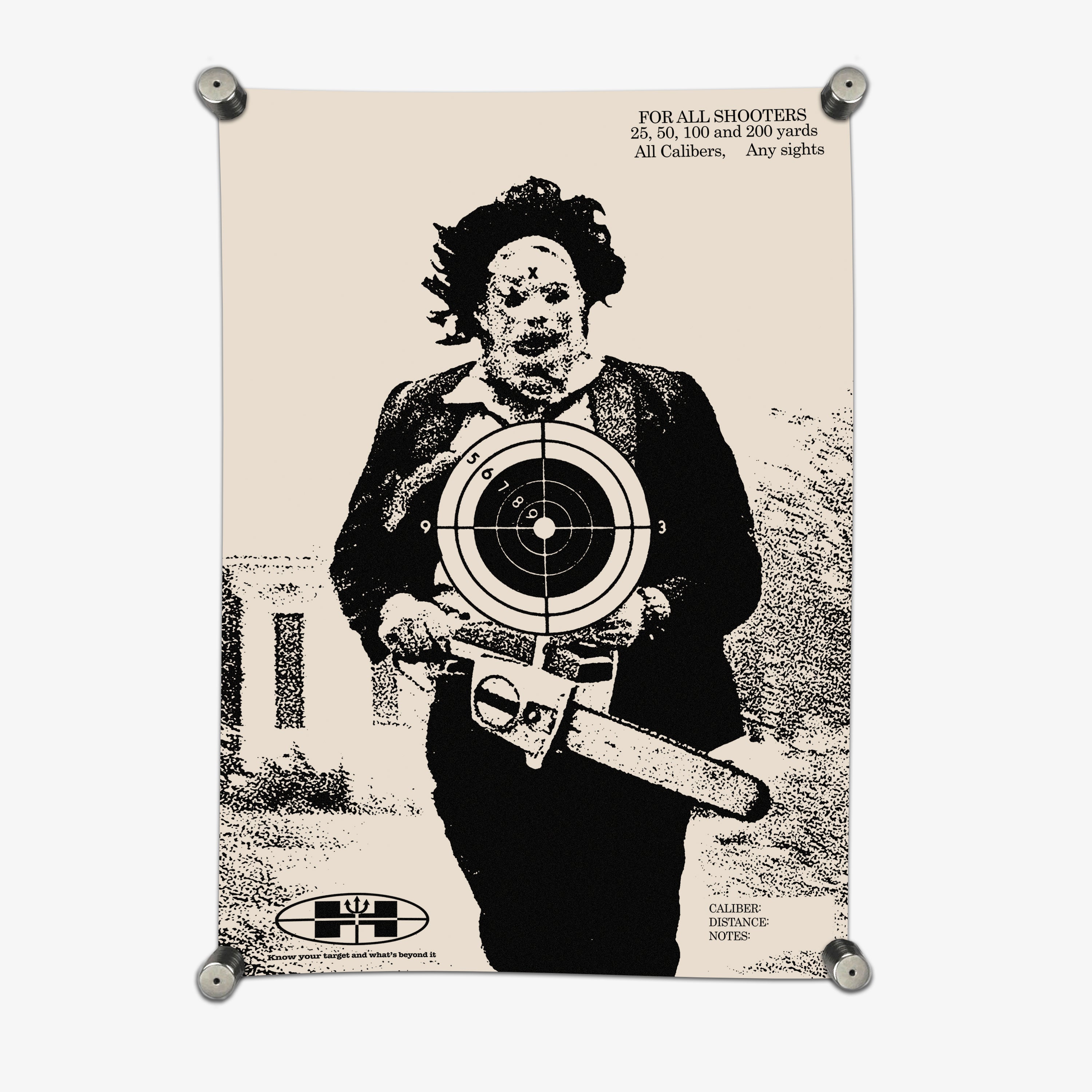 A3 LEATHERFACE TARGET
