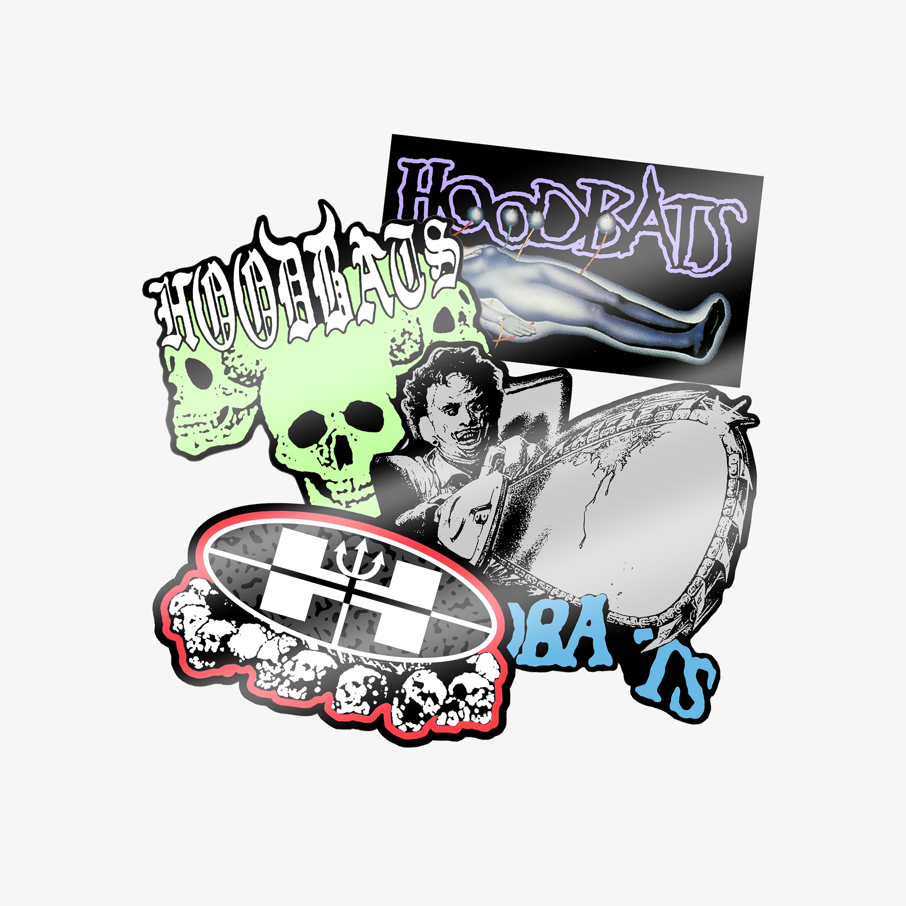 SKULL PIT STICKER PACK 1