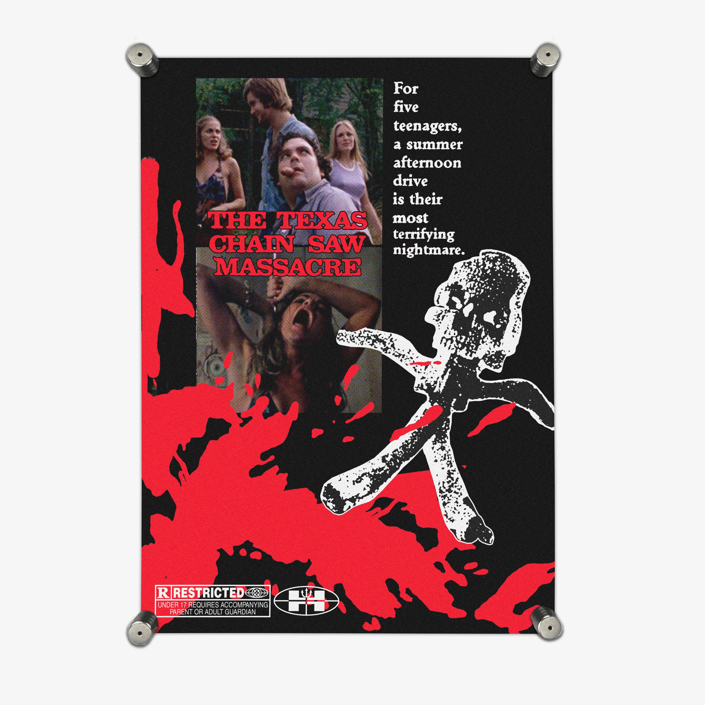 A3 TEXAS CHAINSAW POSTER